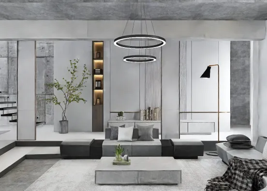 # Minimalist Industrial
 Renderização de Design