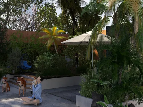 Peaceful Backyard 