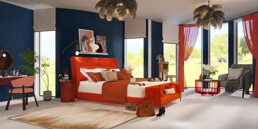 Apricot accent 