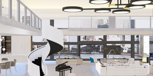 Modern Loft Day and Night Transformation 