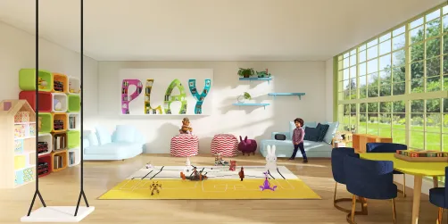 stanza giochi per bambini