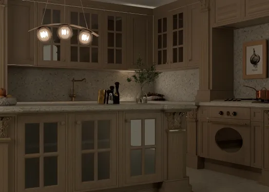 # The Kitchen of Resplendent Illusions Renderização de Design