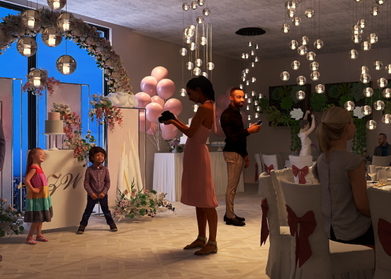 Wedding party 🎉 🫶🏽 Design Rendering