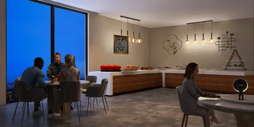 the fancy buffet (le buffet chic)