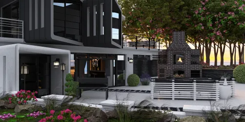 Contemporary Patio Retreat