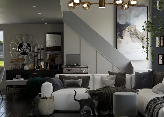 # .Accent wall Test. Renderização de Design