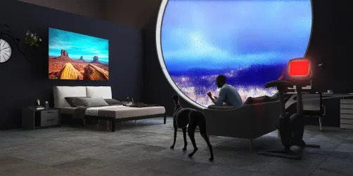 Fancy bedroom