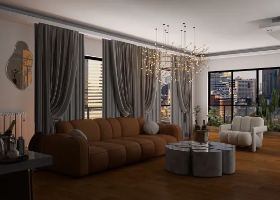# Sala da corbetura Renderização de Design