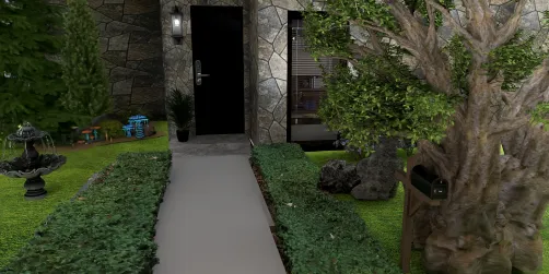 My front yard garden view