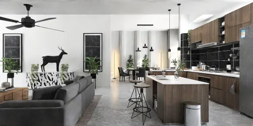 Open floor 