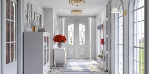 White Hallway 