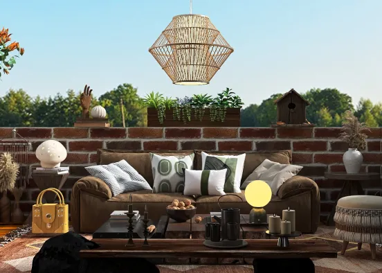 # Dune apartment balcony  Renderização de Design