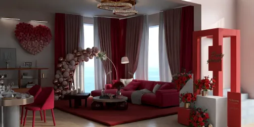 Romantic setting