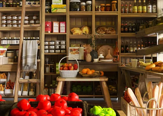 # The Pantry/Storage Визуализация дизайна