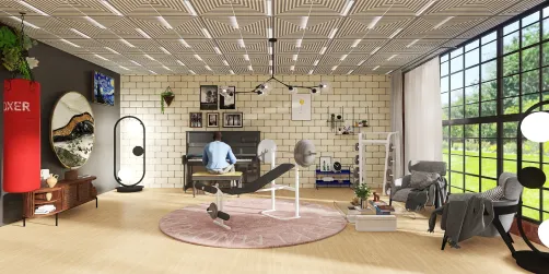 Modern Hobby Room