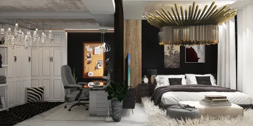 Modern Art Deco Bedroom 🖼🏛