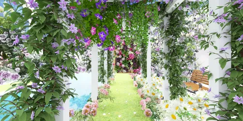 Paseo floral
