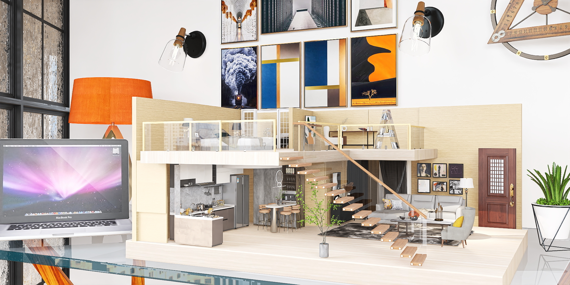 Architectonic Mock-Up. 