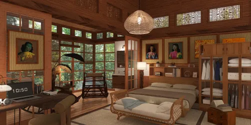 Japanese bedroom 