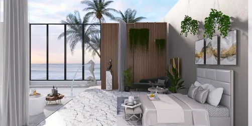 Outdoor pool suite 