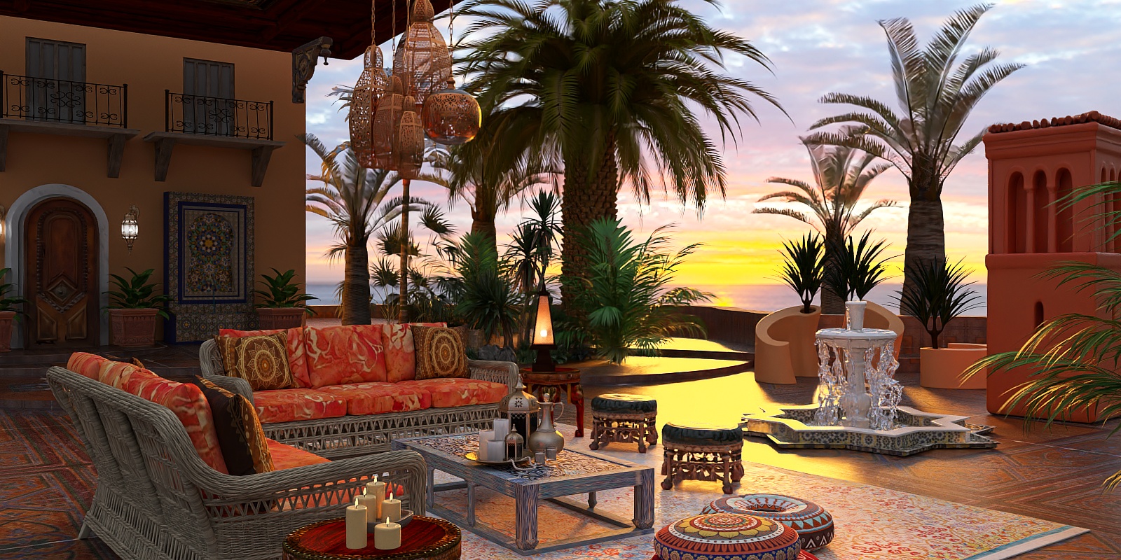 Moroccan Terrace