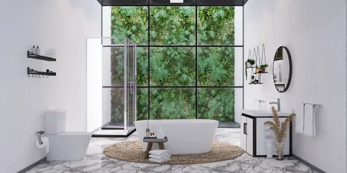Simple bathroom