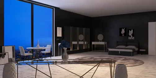 Modern Pent house room