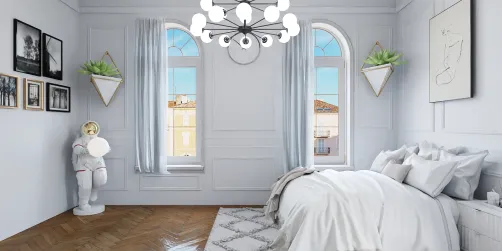 White Bedroom design