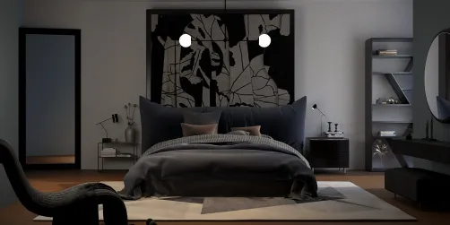 Low key bedroom 
