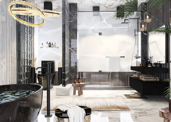 #smuk_home bathroom  Design Rendering