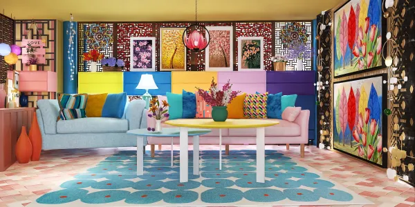 Professional interior design created with Homestyler 3D design software