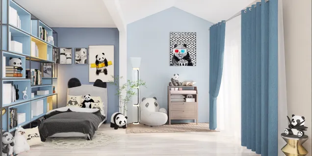 A panda perfect room! 