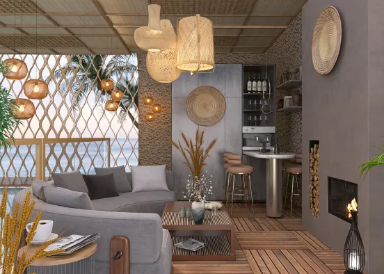 # outside mood  Renderização de Design
