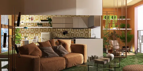 cucina a quadri....gialli...