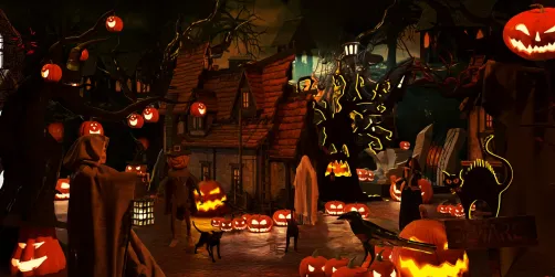 🐈‍⬛🐈‍⬛🐈‍⬛..the village of the damned..🎃