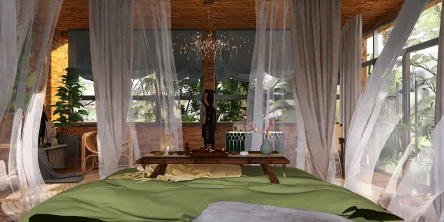 Suite in rain forest