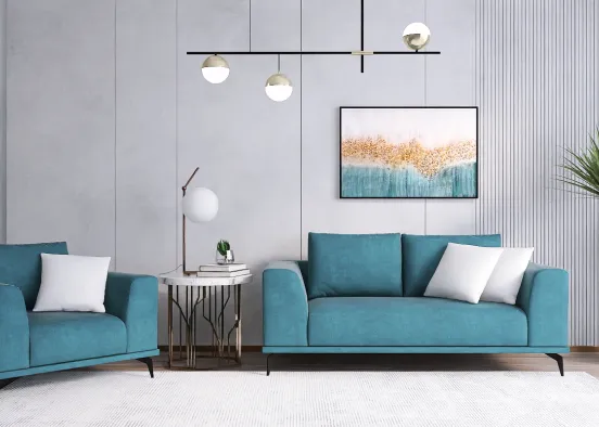 # Living room  Renderização de Design