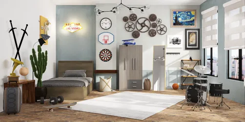 Teenage Boy Bedroom