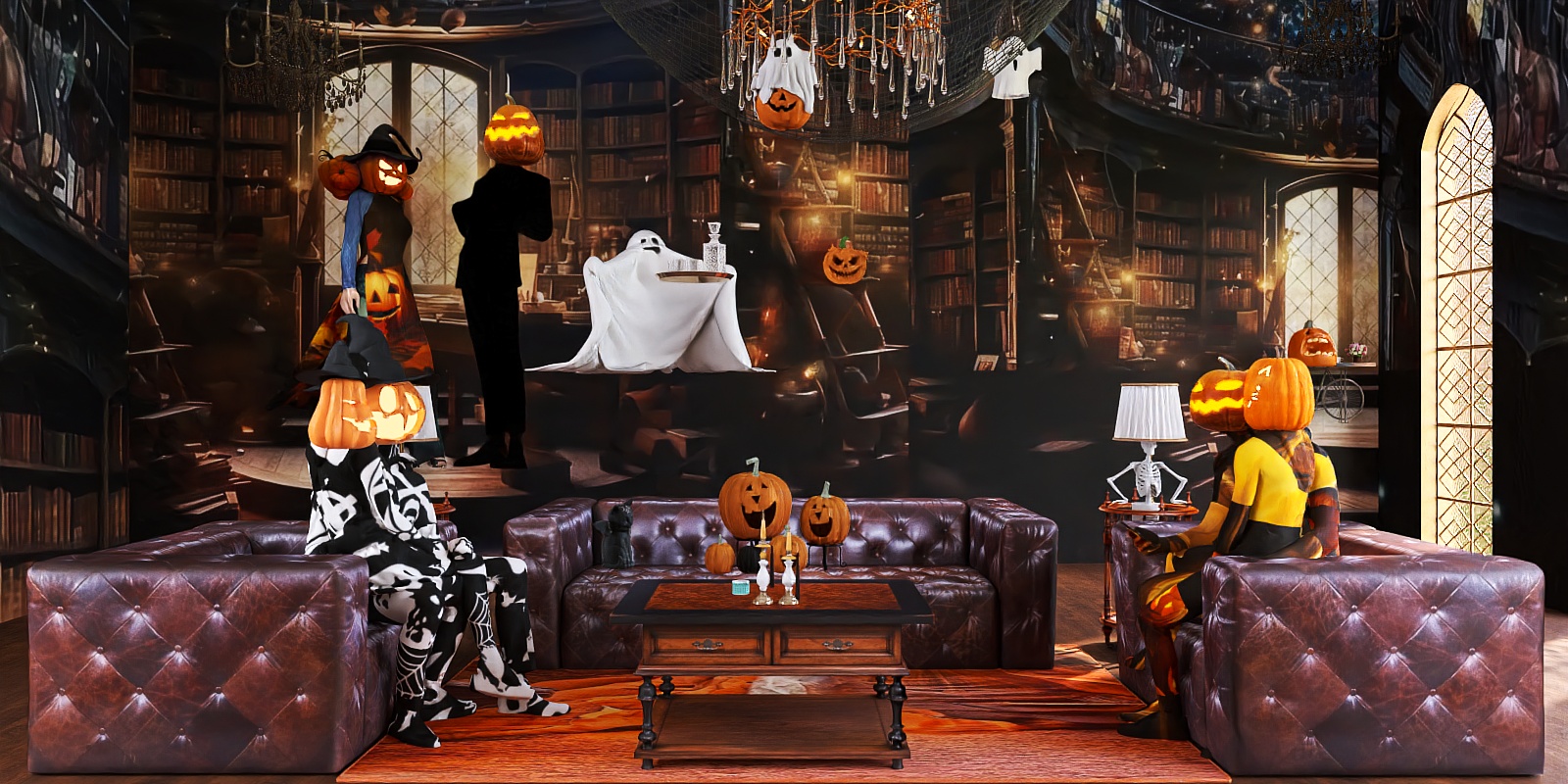 Pumpkin Heads V.I.P. Lounge 😀🎃