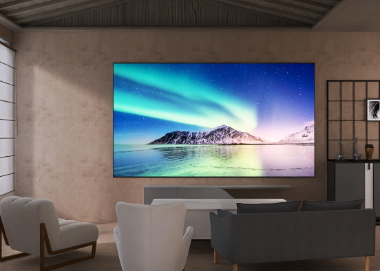 home theater Design Rendering