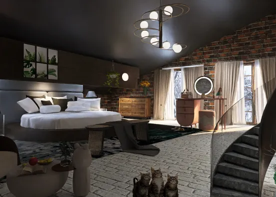 Bedroom’s! Design Rendering