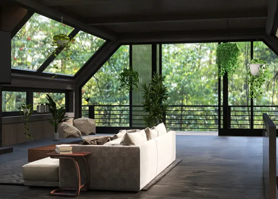 Simple Wooded Livingroom (help-) Design Rendering