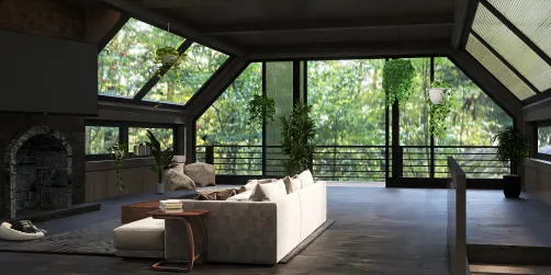 Simple Wooded Livingroom (help-)