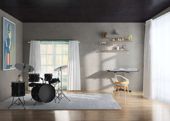 Max’s Band Room Design Rendering