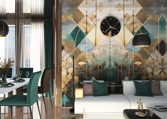 # Art Mural Challenge with Arwen Renderização de Design