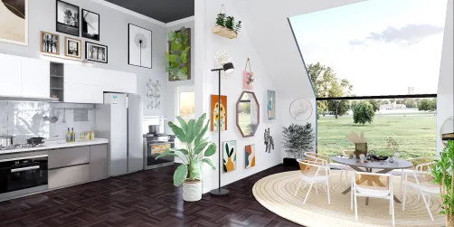 Lovely decorated kitchen/diner 