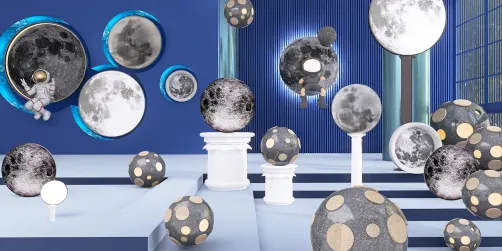 Columns and balls in angles