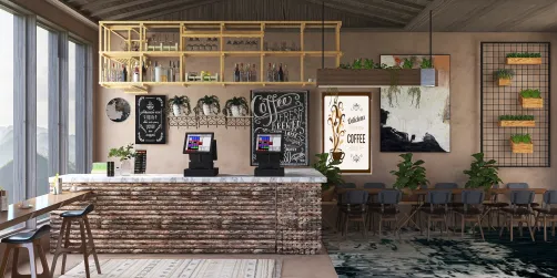 Small Coffee Shop ☕️🛒