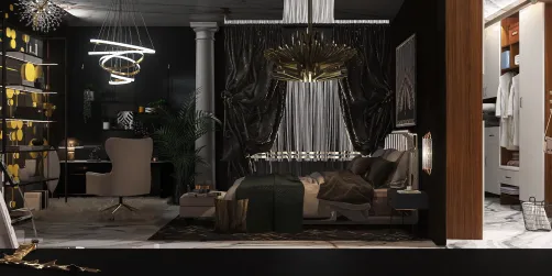 Lux in Gold Bedroom 💳🖤