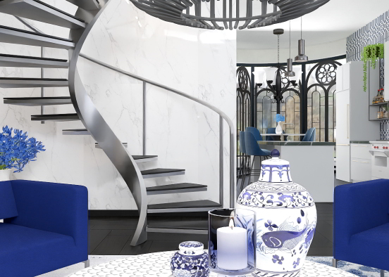 Blue💙 Design Rendering